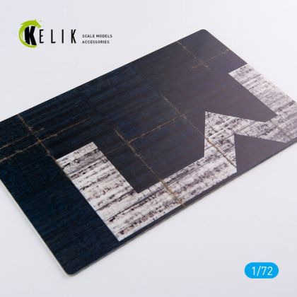 1:72 National Museum Of USAF - Base - Acrylic 3mm (280mm x 180mm) (170g)