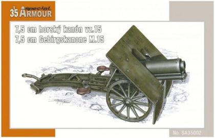 1:35 7,5 cm horský kanón vz.15