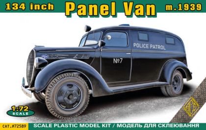 1:72 Ford Panel Van 134 inch m.1939