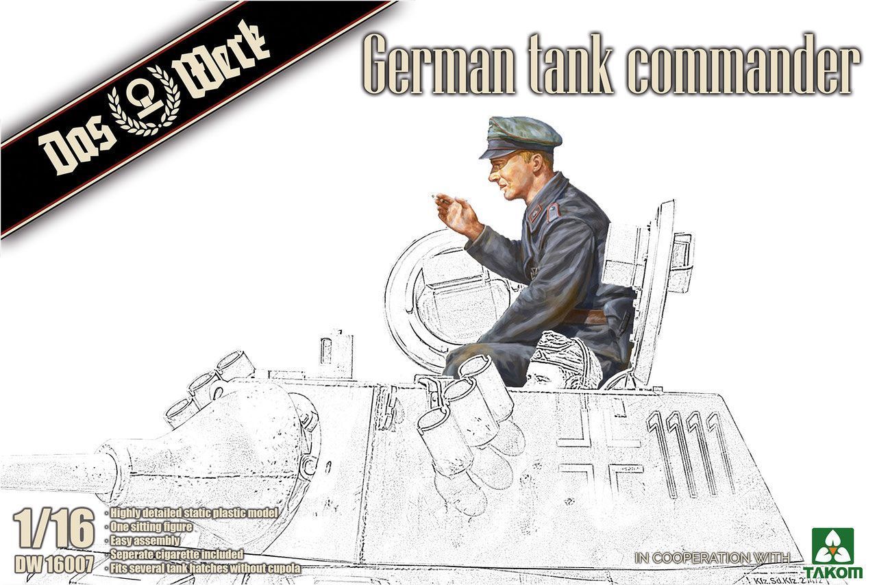1:16 German Tank Commander