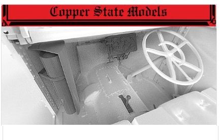 1:35 Garford-Putilov Driver compartment interior