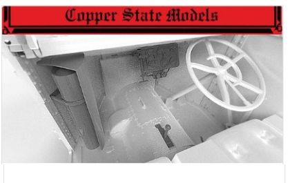 1:35 Garford-Putilov Driver compartment interior