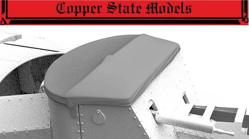 1:35 Garford-Putilov turret tent cover