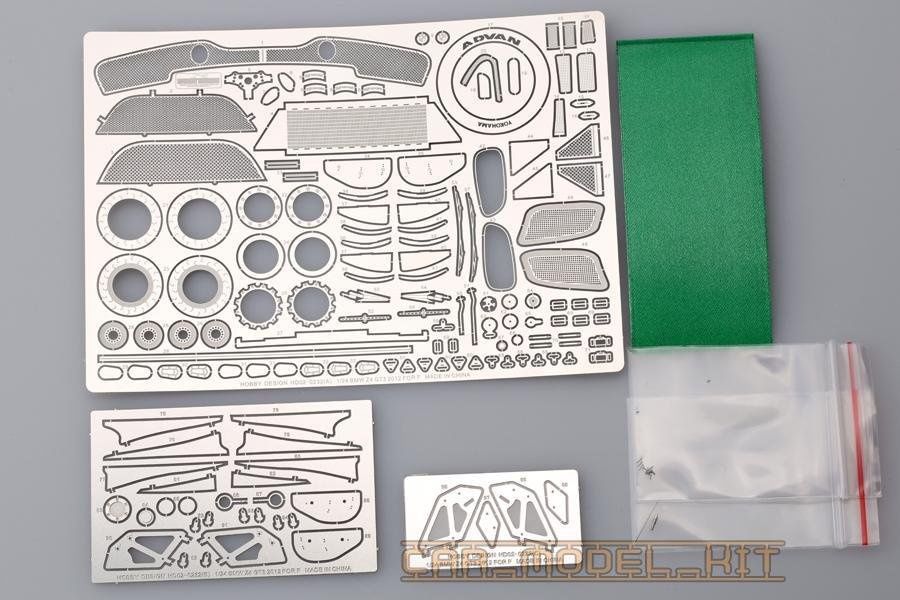 1:24 BMW Z4 GT3 2012 GT Photo-Etched Detail-up set for Fujimi kit (PE+Metal parts)