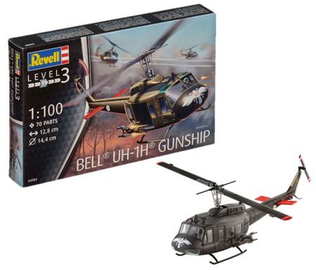 1:100 Bell UH-1H Gunship