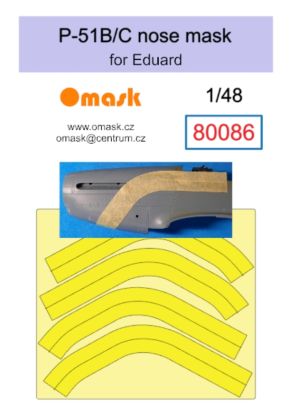 1:48 P-51 B/C nose mask (for Eduard)