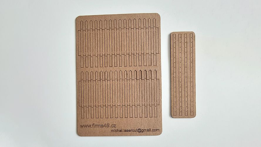 1:35 Wood fence, ver.A