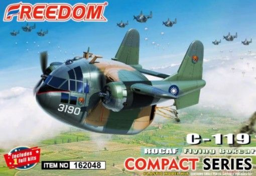 KIT ROCAF C119 FLYING BOXCAR COMPACT SERIES