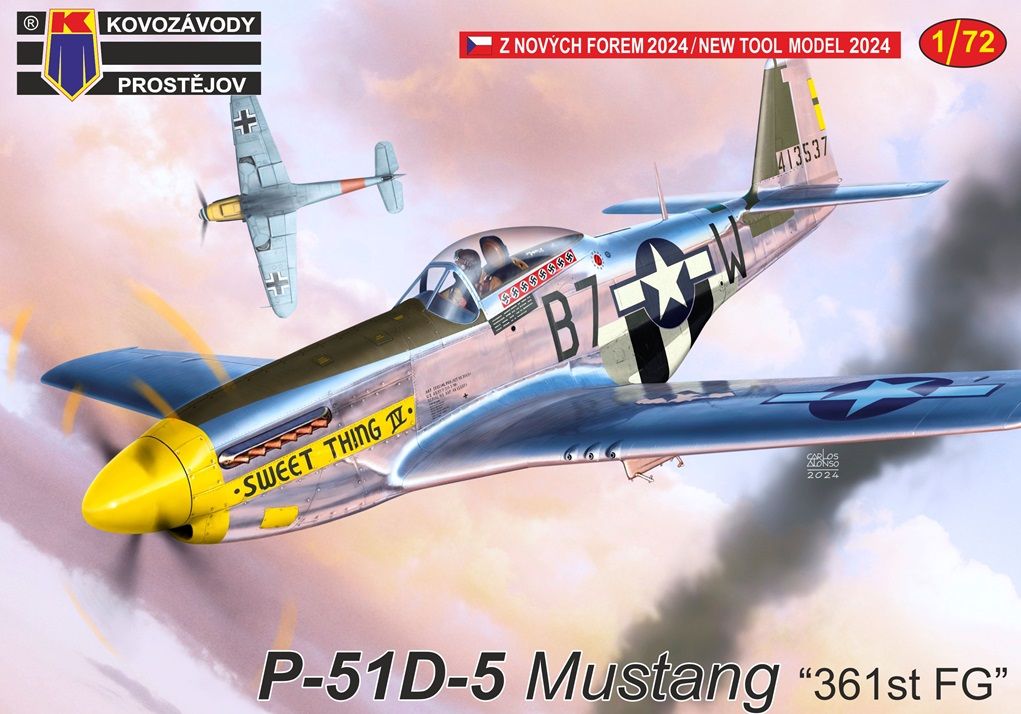 1:72 P-51D-5 Mustang 361st FG