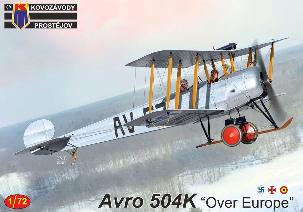 1:72 Avro 504K Over Europe