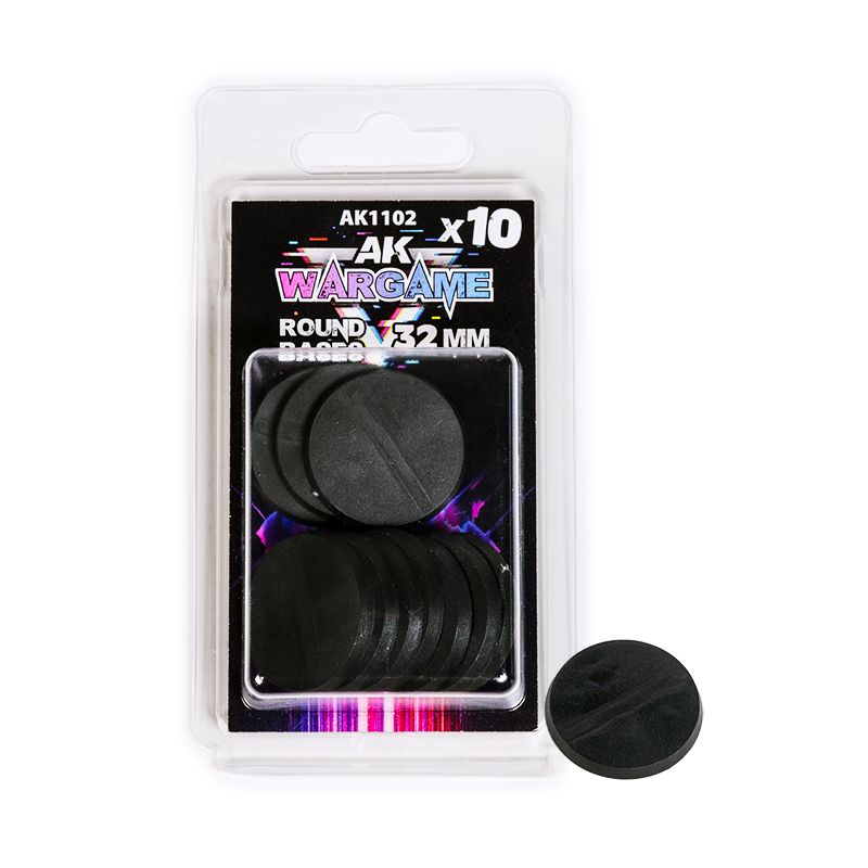 ROUND BASE 32MM X10 UNITS