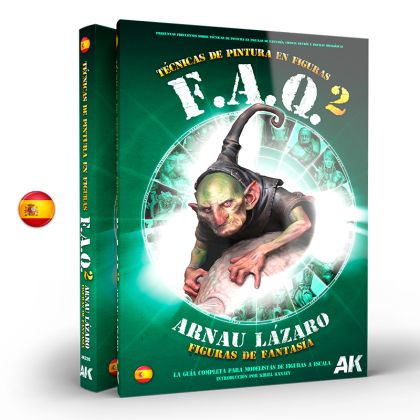 FAQ 2 – TÉCNICAS DE PINTURA EN FIGURAS DE FANTASIA por ARNAU LÁZARO (Edicion Limitada)