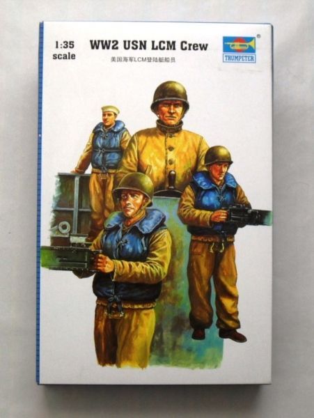 1:35 WW2 USN LCM Crew