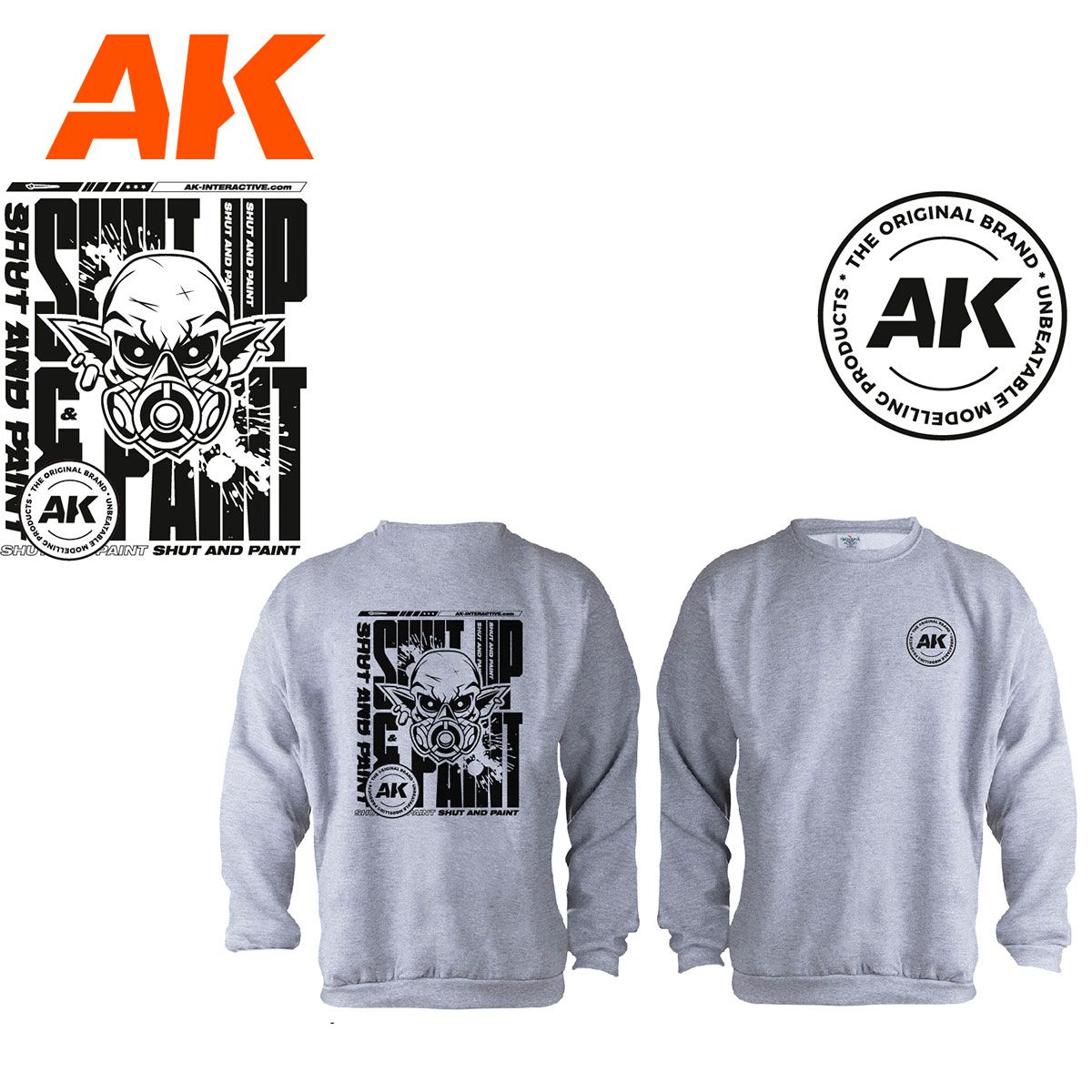 AK UNISEX SUDADERA-M