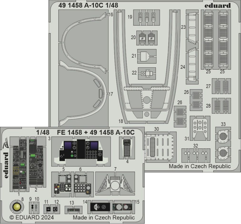 1:48 Fairchild A-10C Thunderbolt II