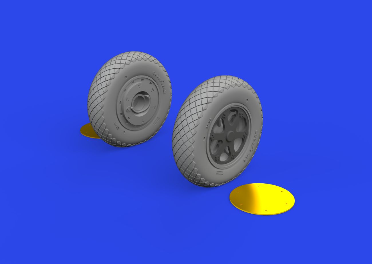 1:48 FM-1 Wildcat/Martlet Mk.V. wheels