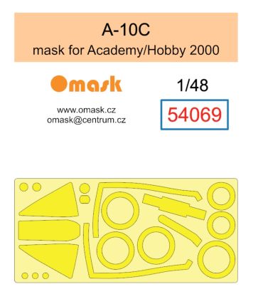 1:48 A-10C mask (for Academy/Hobby 2000)
