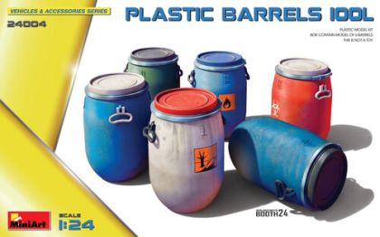 1:24 PLASTIC BARRELS 100L