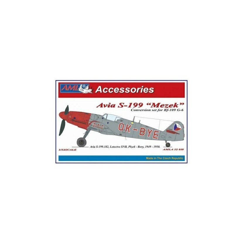 1:32 Avia S-199 Mule – The conversion set with vacu canopy „buble“ type