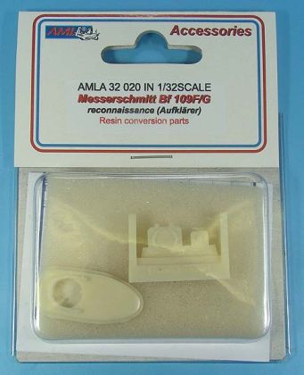 1:32 Bf-109 F-4 / G - Reconnaissance Resin Conversion Set (designed to be used with Hasegawa, Revell and Trumpeter kits)