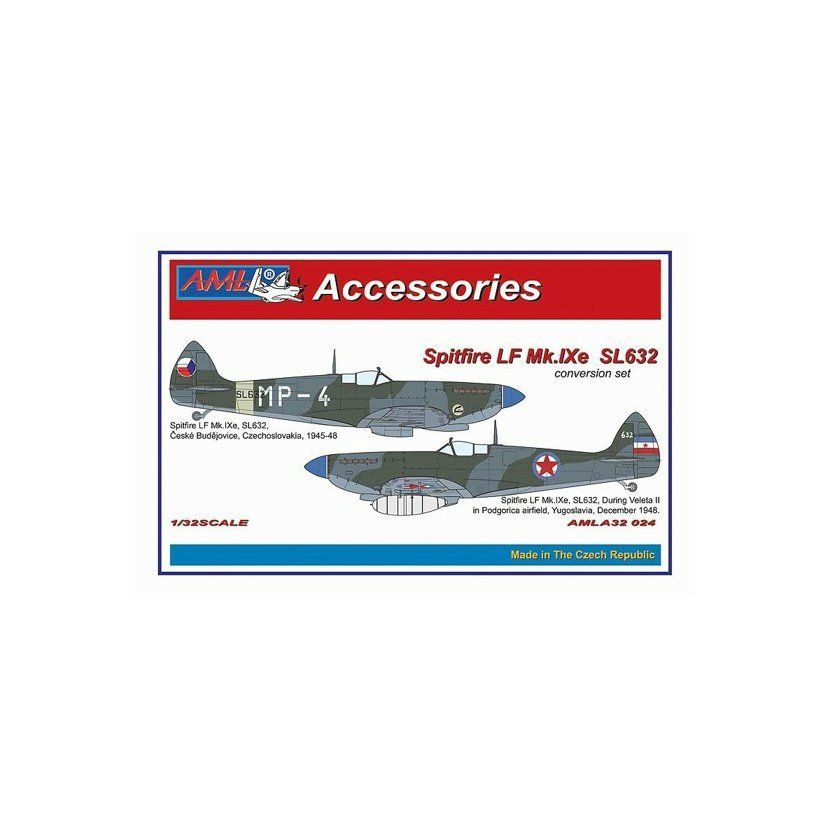 1:32 Spitfire Mk.IXe with Germany fuels – Czech AF- (konv.) /EDU,TAM,REV