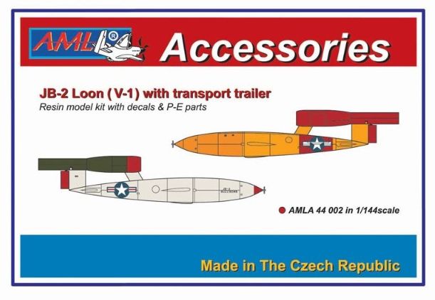 1:144 JB-2 Loon (V-1) with transport trailer