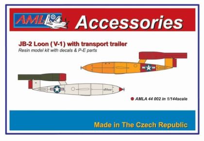 1:144 JB-2 Loon (V-1) with transport trailer