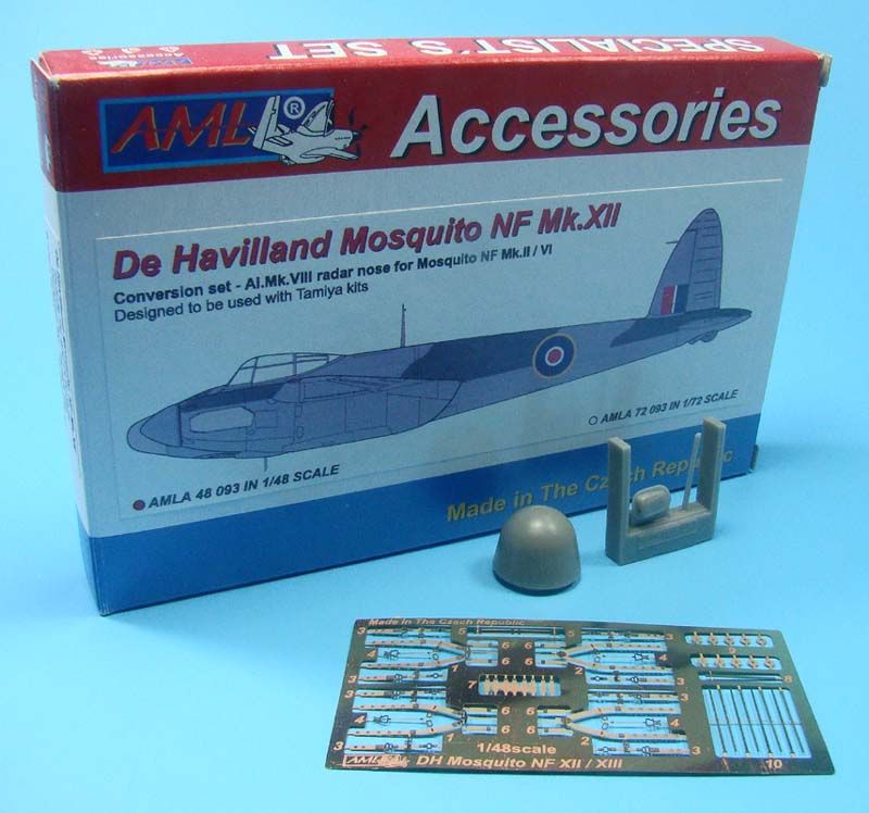 1:48 Mosquito NF Mk.XII / Mk.XIII with A.I. Mk.VIII Radar Nose for Tamiya Mosquito F Mk.II and Mk.V