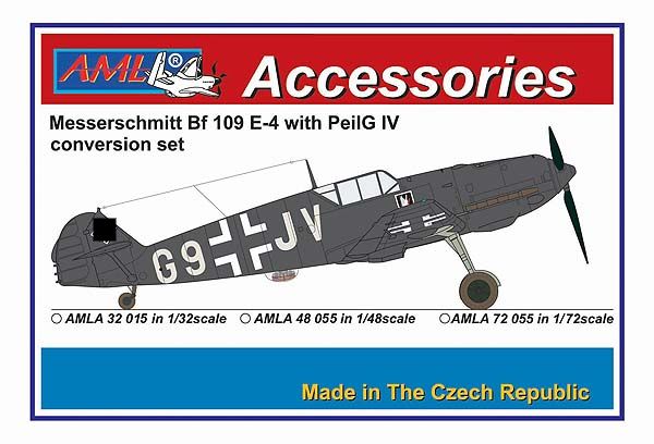 1:72 Messerschmitt Bf-109 E-4 with PeilG IV Conversion Set