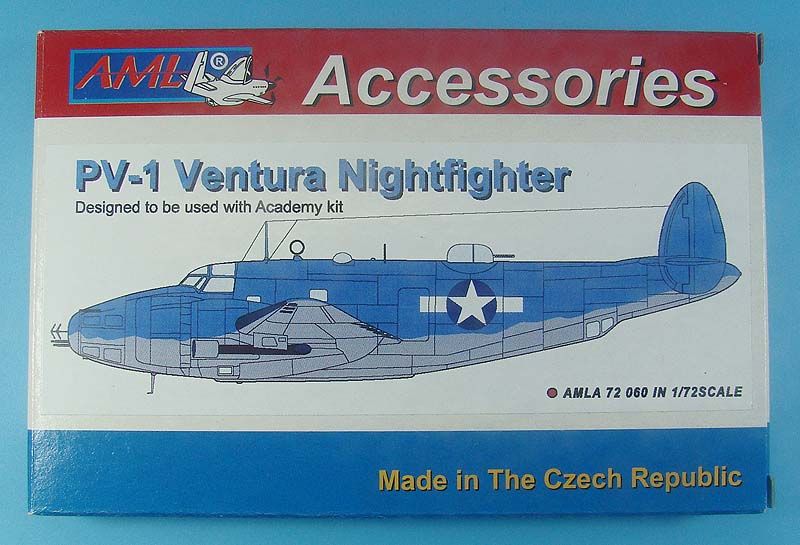 1:72 Lockheed Ventura - Nightfighter Conversion Set (designed to be used with Academy kits)
