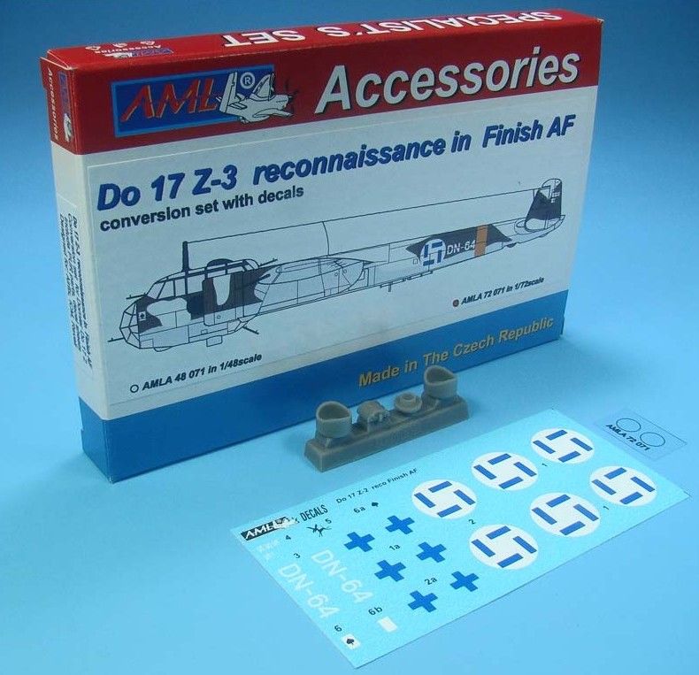 1:72 Dornier Do-17Z-3 reconnaissance in Finnish Air Force