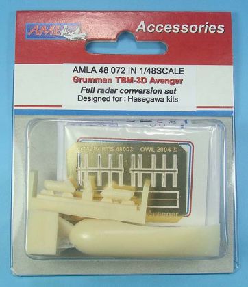 1:72 Full radar conversion set for the Grumman TBM-3D Avenger