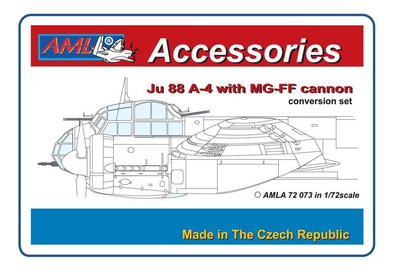 1:72 MG FF cannon for the Junkers Ju-88 A-4
