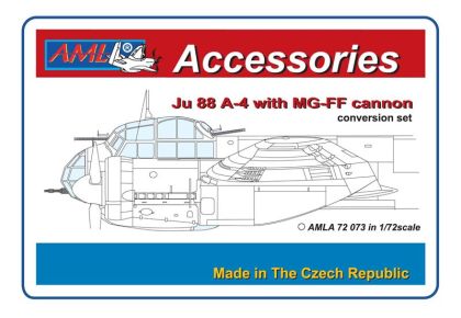 1:72 MG FF cannon for the Junkers Ju-88 A-4