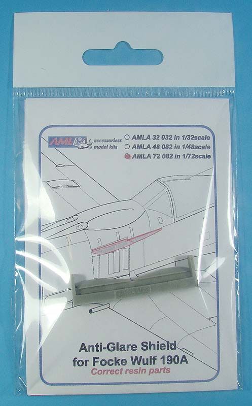 1:72 Anti-Glare Shield for Focke-Wulf Fw-190 A