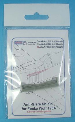 1:72 Anti-Glare Shield for Focke-Wulf Fw-190 A