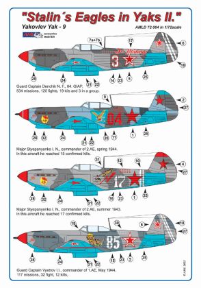 1:72 Yakovlev Yak-9 Stalin's Eagles Part 2