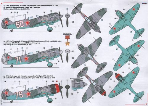 1:72 Soviet Aces in Lavochkin La-5FN