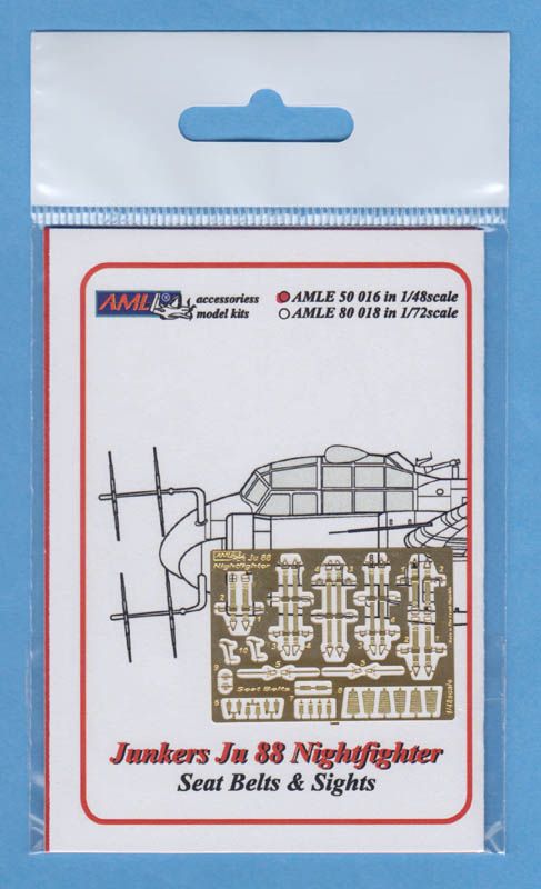 1:48 Junkers Ju-88 Nightfighter - seat belts and gun sights