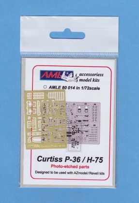 1:72 Curtiss P-36/H-75 Hawk - Details Set (designed to be used with AZ Models and Revell kits)