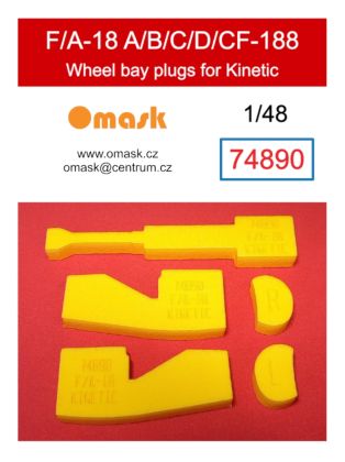 1:48 F/A-18 A/B/C/D/CF-188 wheelbay plugs (for Kinetic)