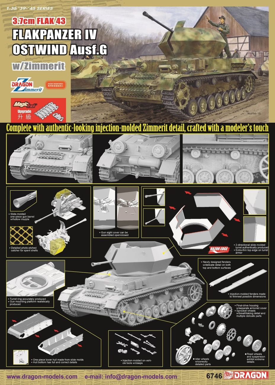 1:35 FlaK 43 Flakpanzer IV 