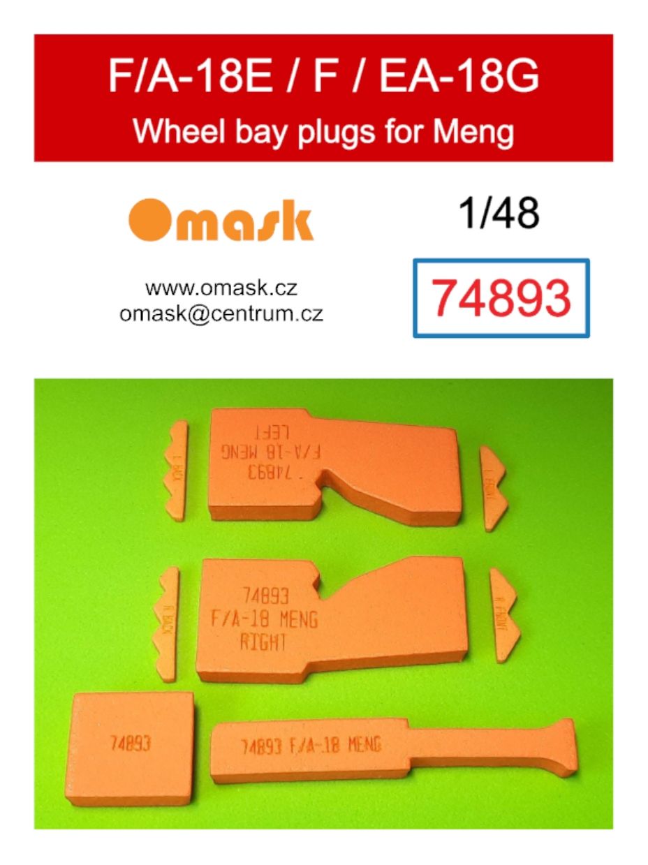 1:48 F/A-18E / F / EA-18G wheelbay plugs (for Meng)