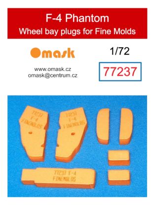 1:72 F-4 Phantom wheel bay plugs (for Finemolds)