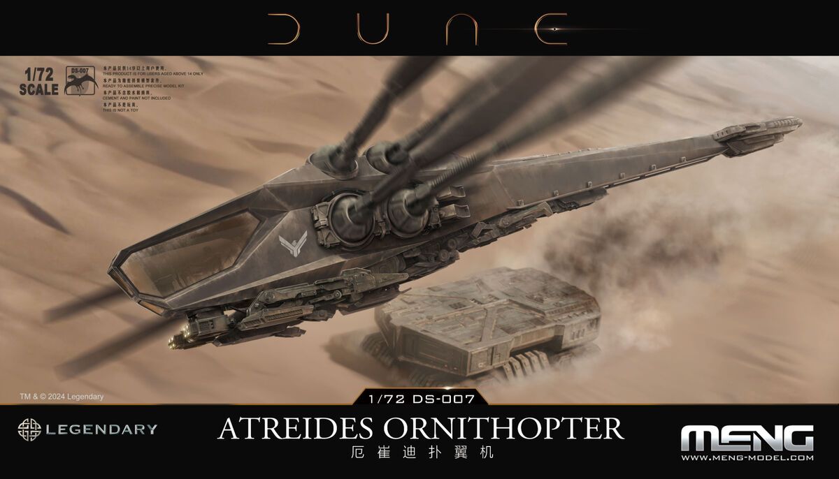 1:72 Dune Atreides Ornithopter