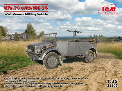 1:35 Kfz.70 with MG 34