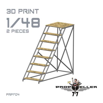 1:48 Luftwaffe Workshop Ladder – 2 Pieces