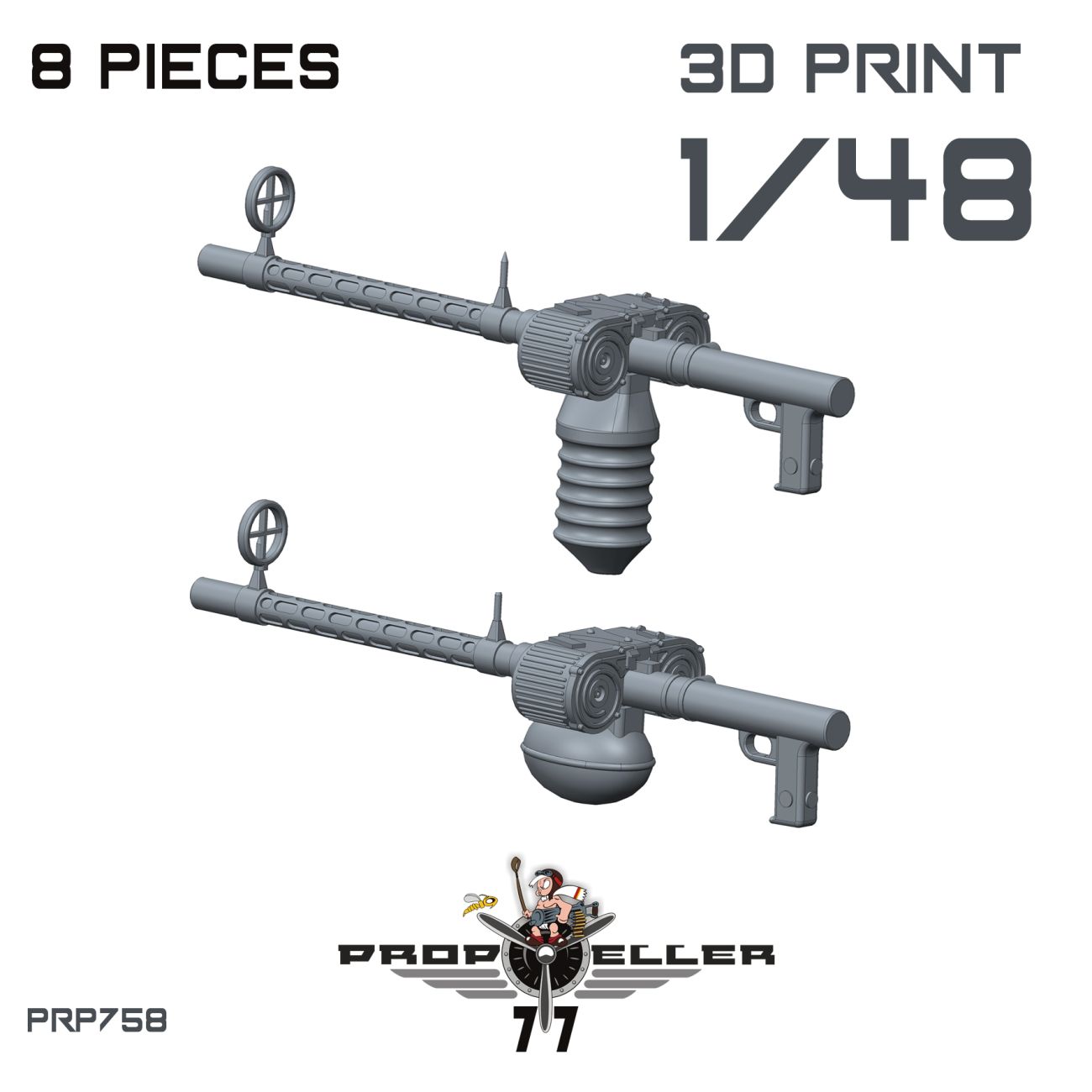 1:48 MG-15 8 Pieces