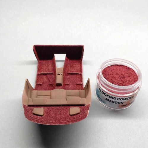 Flocking Powder Maroon