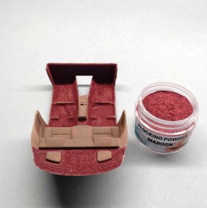 Flocking Powder Maroon